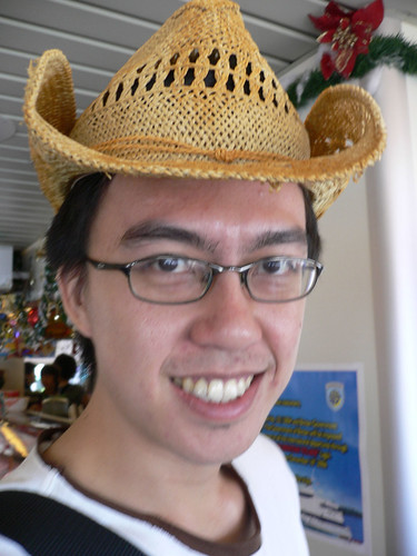 Flickr Zhenjie dans le chapeau drôle